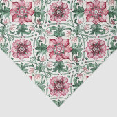 Blumenmuster-Deko Seidenpapier (Ausschnitt)