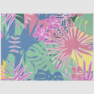 Blumenmuster Dekoupage Seidenpapier