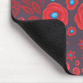 Blumenmuster der Doodle Mousepad (Ecke)