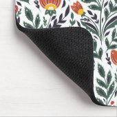 Blumenmuster der Folklorekunst Mousepad (Ecke)