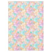 Blumenmuster der Pastelfeder 04 Tischdecke (Vorderseite)