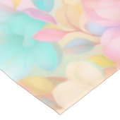 Blumenmuster der Pastelfeder 04 Tischdecke (Schrägansicht)