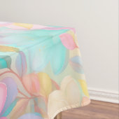 Blumenmuster der Pastelfeder 04 Tischdecke (Beispiel)