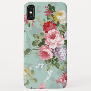 Blumenmuster der Vintagen eleganten rosaroten Case-Mate iPhone Hülle