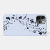 Blumenmuster der Wasserfarbe Indigo Case-Mate iP iPhone Hülle (Rückseite (Horizontal))