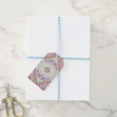 Blumenmuster des Lebens Geschenkanhänger (Mit Garn)