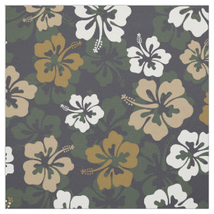 Blumenmuster des tropischen hawaiianischen Hibisku Stoff