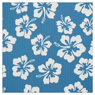 Blumenmuster des tropischen hawaiianischen Hibisku Stoff