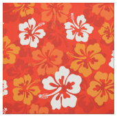 Blumenmuster des tropischen hawaiianischen Hibisku Stoff (Muster)