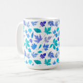 Blumenmuster Design-36566 Kaffeetasse (Vorderseite Links)