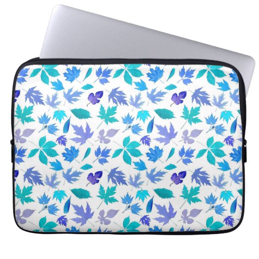 Blumenmuster Design-36566 Laptopschutzhülle (Vorderseite)