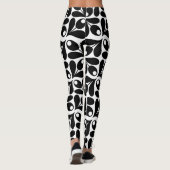 Blumenmuster-Design Leggings (Rückseite)