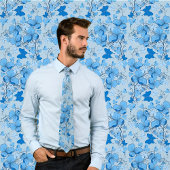 Blumenmuster Design Necktie - Hochzeiten/Groß Krawatte