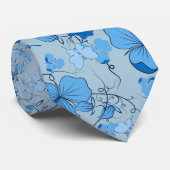 Blumenmuster Design Necktie - Hochzeiten/Groß Krawatte (Gerollt)