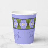 Blumenmuster-Designer Pappbecher (Rechts)