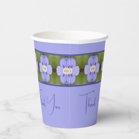 Blumenmuster-Designer Pappbecher (Rechts)