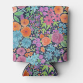 Blumenmuster Dosenkühler (Vorderseite)