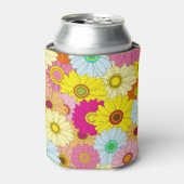 Blumenmuster Dosenkühler (Kanne Vorderseite)