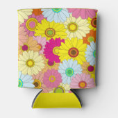 Blumenmuster Dosenkühler (Vorderseite)
