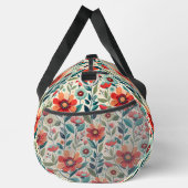 Blumenmuster Duffle Bag (Rechts)