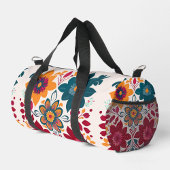 Blumenmuster Duffle Bag