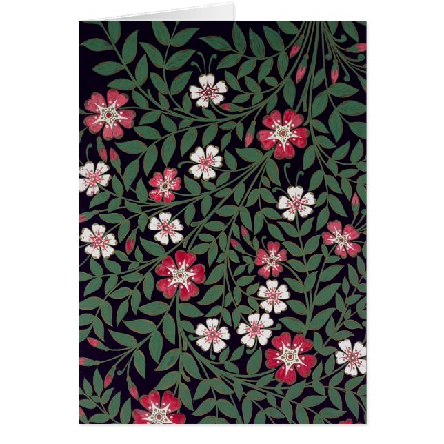 Blumenmuster durch J. Owen, 1863 (Vorne)