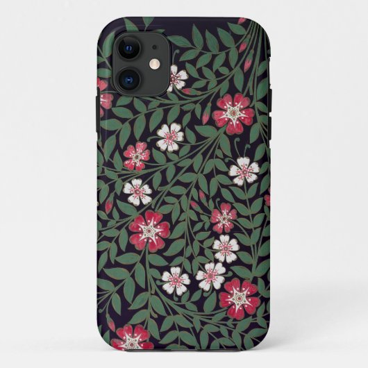 Blumenmuster durch J. Owen, 1863 Case-Mate iPhone Hülle (Rückseite)