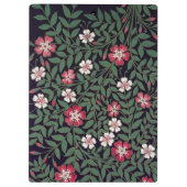 Blumenmuster durch J. Owen, 1863 Klemmbrett (Rückseite)