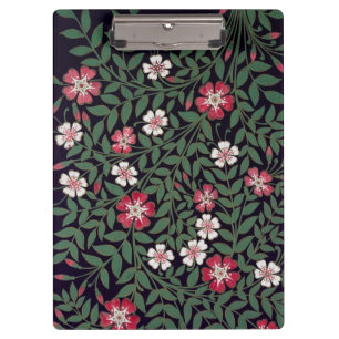 Blumenmuster durch J. Owen, 1863 Klemmbrett