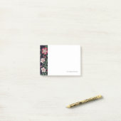 Blumenmuster durch J. Owen, 1863 Post-it Klebezettel (Auf Schreibtisch)