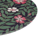 Blumenmuster durch J. Owen, 1863 Schneidebrett (Ecke)