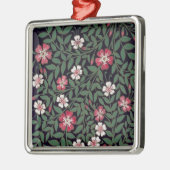 Blumenmuster durch J. Owen, 1863 Silbernes Ornament (Links)