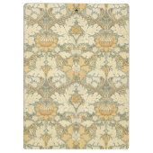 Blumenmuster durch William Morris - Klemmbrett (Rückseite)