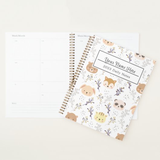 Blumenmuster, ein Bouquet farbenfroher Blume Planer (Anzeige)