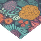 Blumenmuster, ein Bouquet farbenfroher Blume Tischdecke (Schrägansicht)