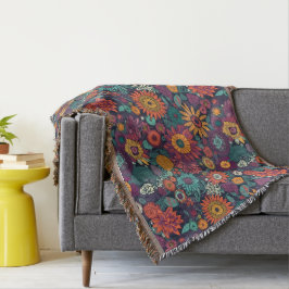 Blumenmuster, ein Bouquet mit bunten Blume, Decke