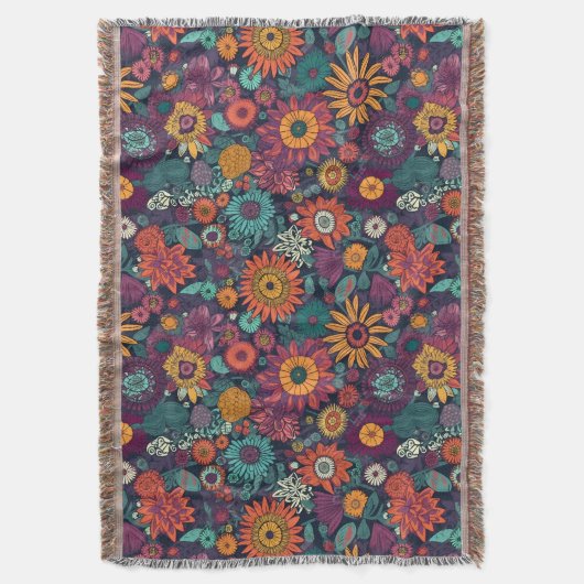 Blumenmuster, ein Bouquet mit bunten Blume, Decke (Vorderseite Vertikal)