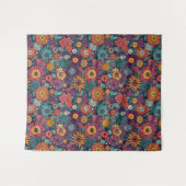 Blumenmuster, ein Bouquet mit bunten Blume, Wandteppich (Vorderseite (Horizontal))