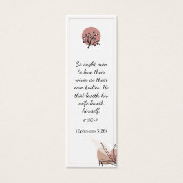 Blumenmuster Elegantes spirituelles Bibelverse Les