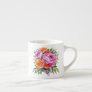 Blumenmuster  espressotasse