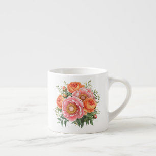 Blumenmuster  espressotasse