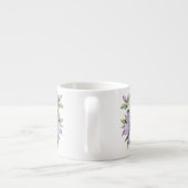 Blumenmuster espressotasse (Rückseite)