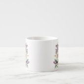 Blumenmuster espressotasse (Vorderseite)