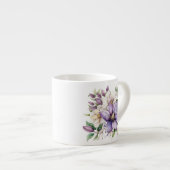 Blumenmuster espressotasse (Vorderseite Rechts)