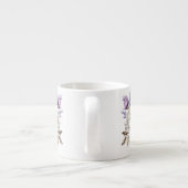 Blumenmuster espressotasse (Rückseite)