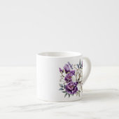 Blumenmuster espressotasse (Vorderseite Rechts)