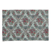 Blumenmuster Farbige trendige Blume und Blätter Kissenbezug (Vorderseite-Rechts)