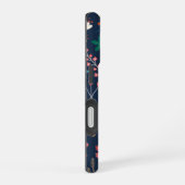 Blumenmuster farbiges Design iPhone 16 Hülle (Rechte Seite)