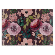 Blumenmuster Fashion Wasserfarbe farbig