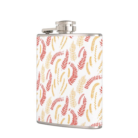 Blumenmuster Flachmann (Links)